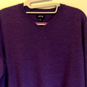 Men’s Purple Sweater APT.9